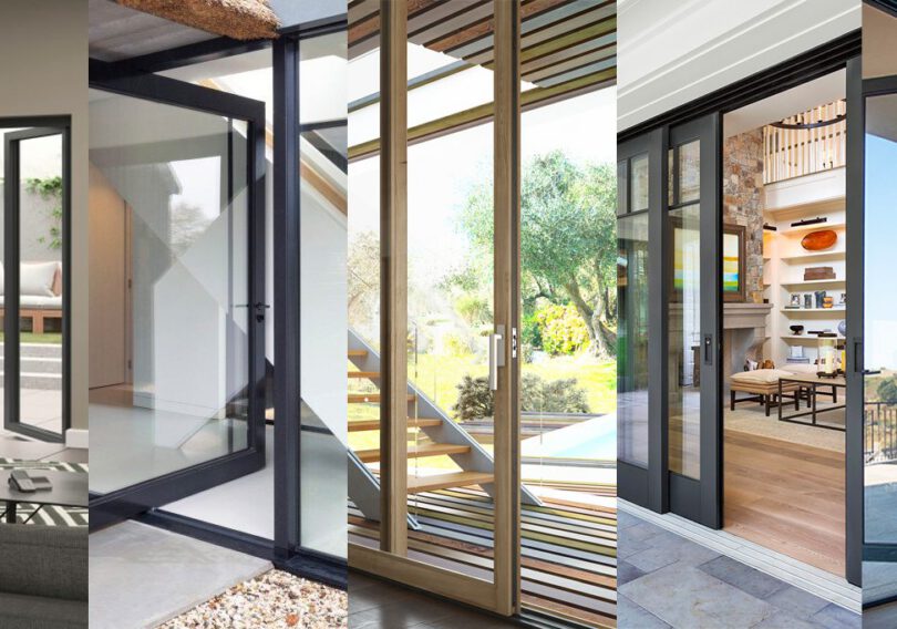 What Are The Aluminum Glass Door Types?