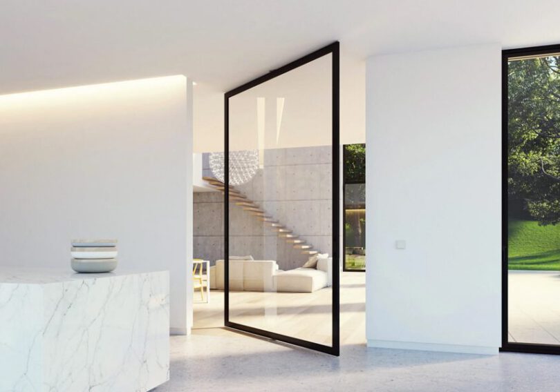 Aluminum Pivot Door Usage Areas