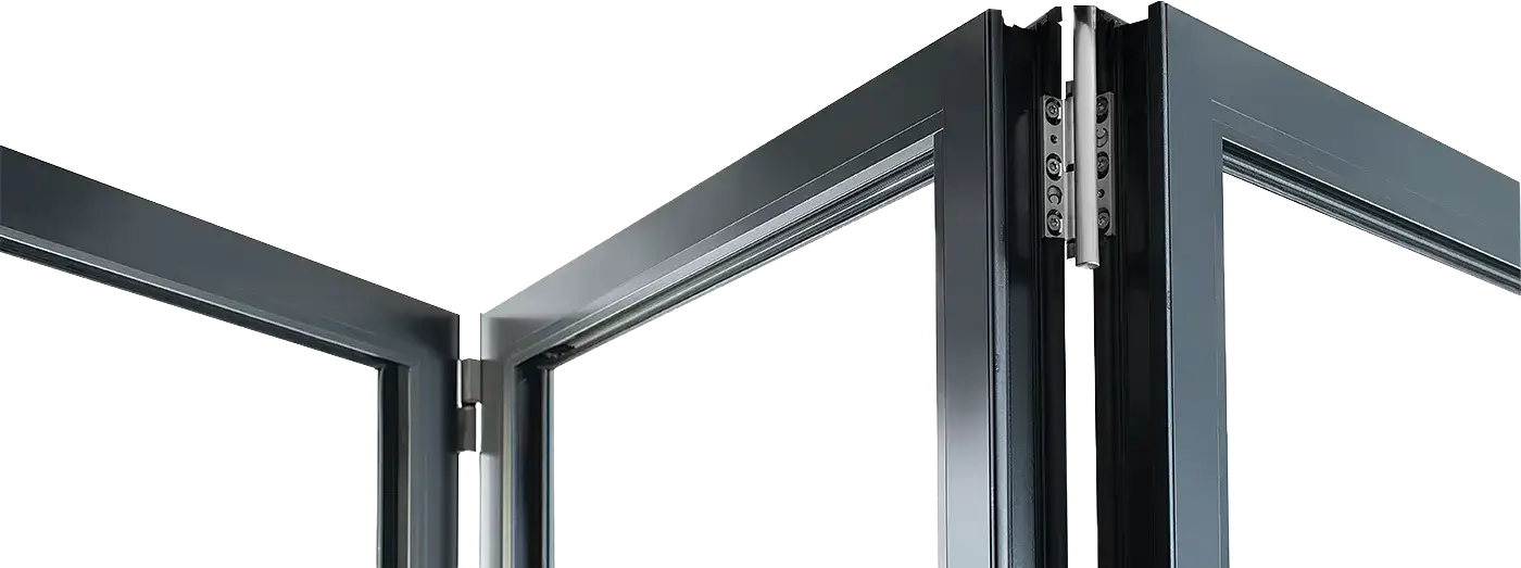 Bi-fold window opening sequence banner