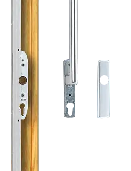 Sliding door cylinder lock