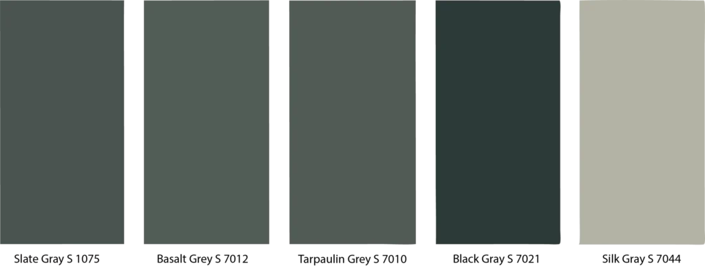 ACP grey color palette 1