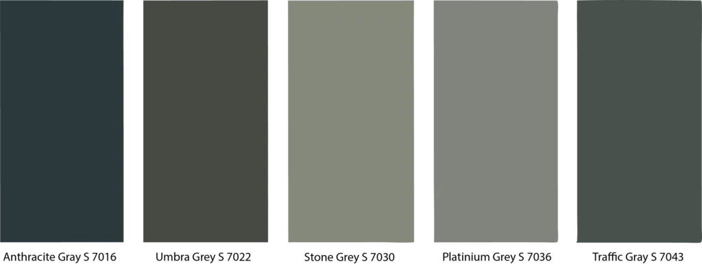 ACP grey color palette 2