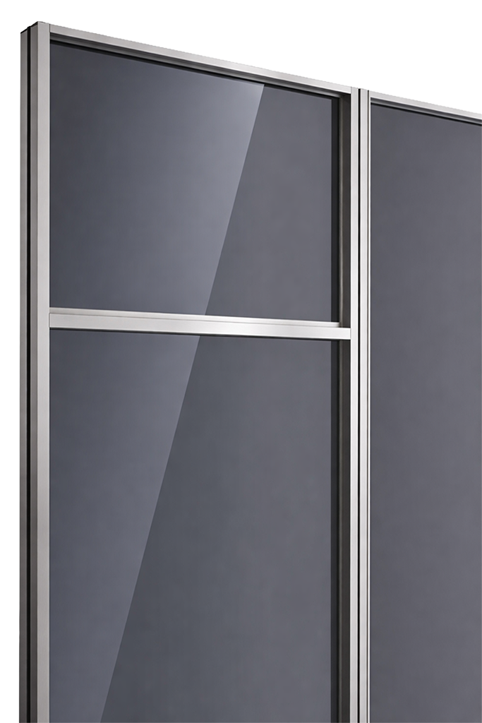HR4 aluminum profile vertical layered diagram