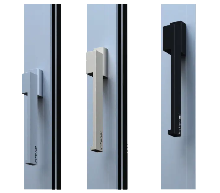 Sliding door interal handles range