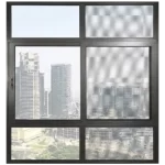 Aluminium window wall system